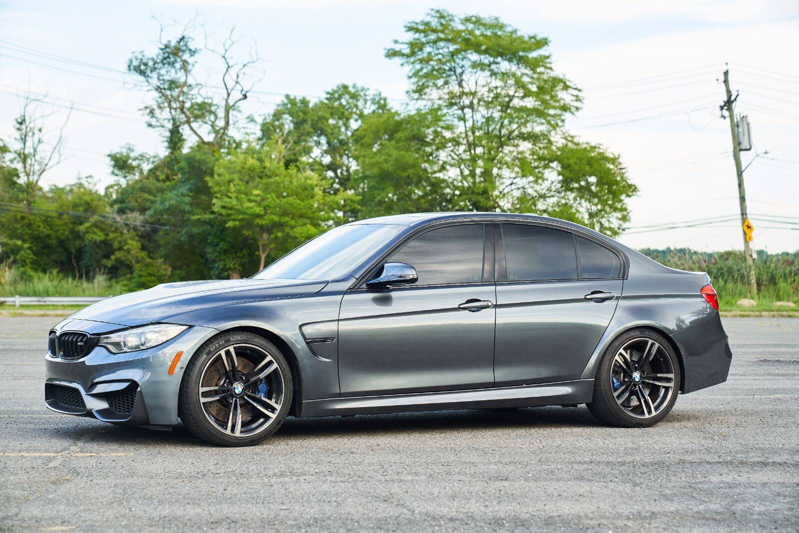Mineral Gray Metallic 2017 BMW M3 Sedan Rear-Wheel Drive 6-Speed Manual