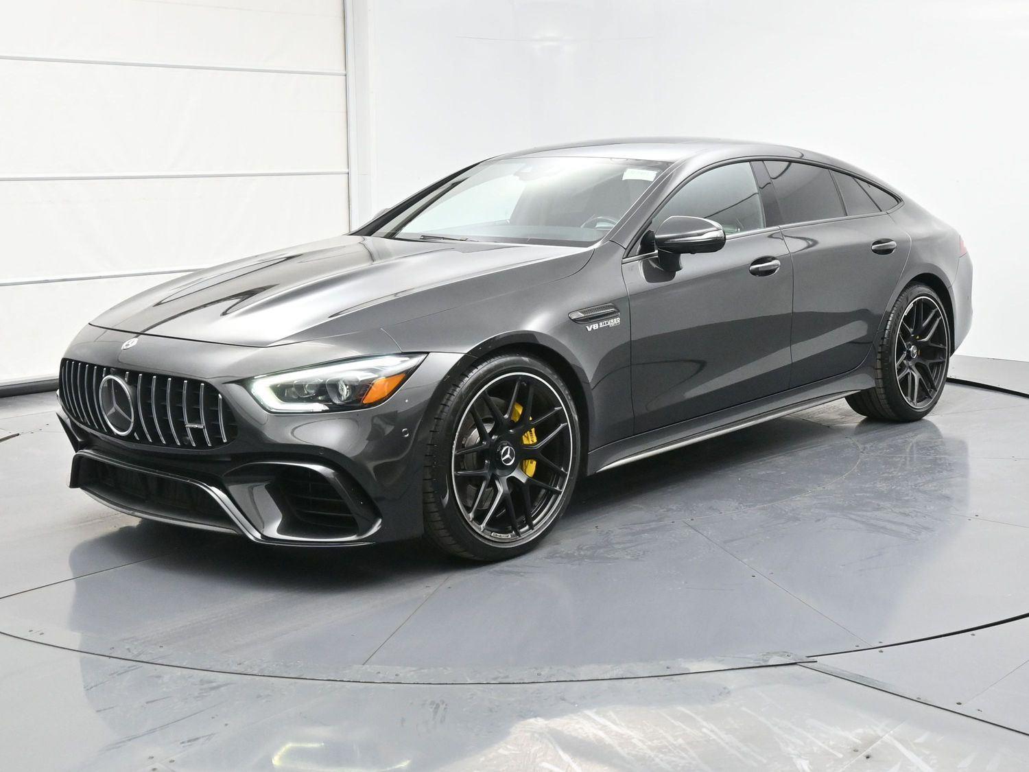 Gray (Graphite Grey Metallic) 2019 Mercedes-Benz AMG GT Coupe All-Wheel Drive Automatic