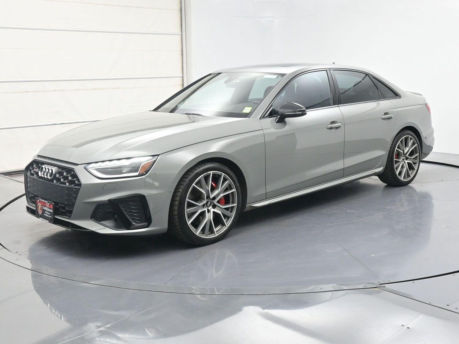 Quantum Gray 2020 Audi S4 Sedan All-Wheel Drive 8-Speed Automatic