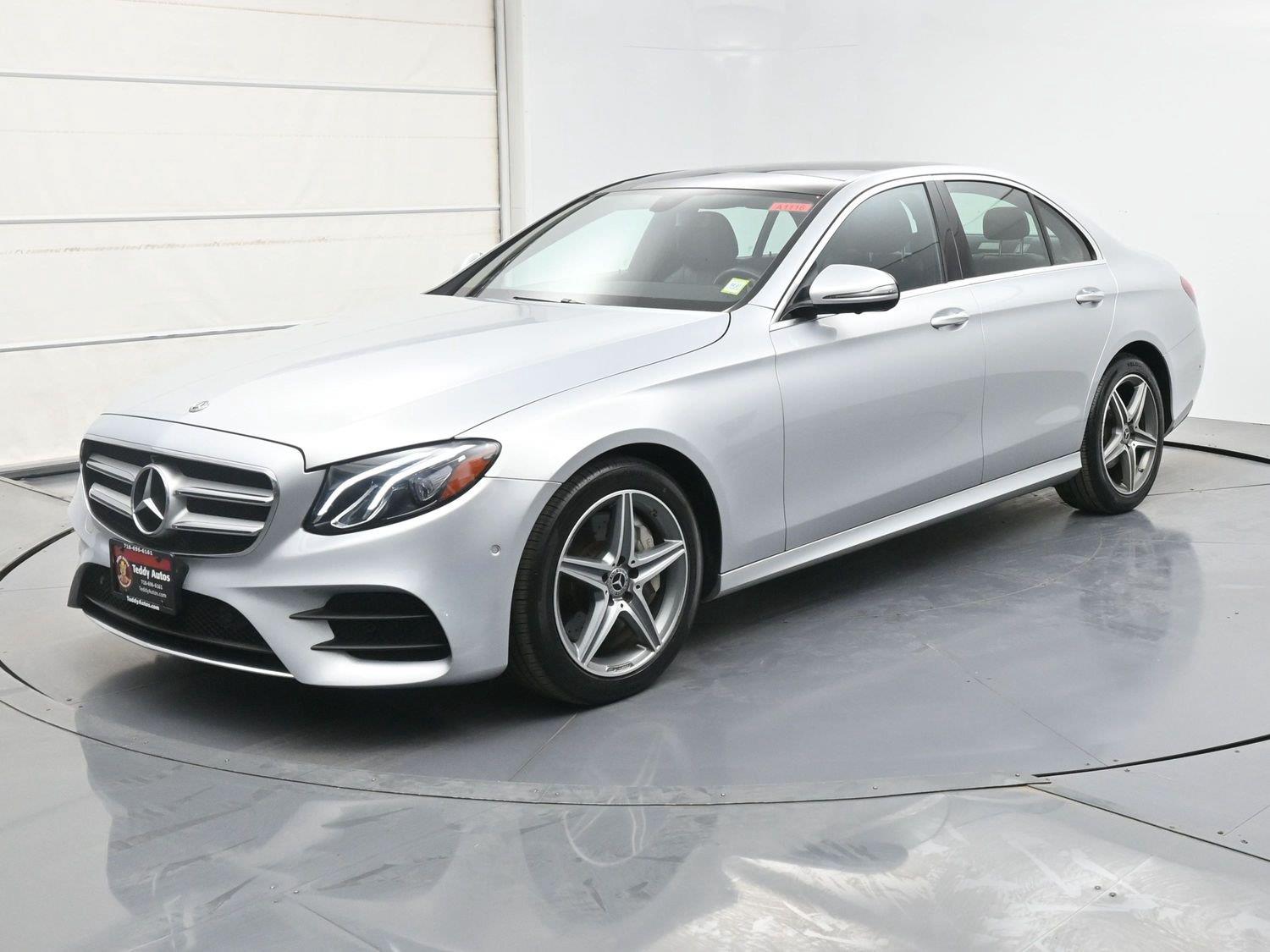 Iridium Silver Metallic 2019 Mercedes-Benz E-Class Sedan All-Wheel Drive Automatic