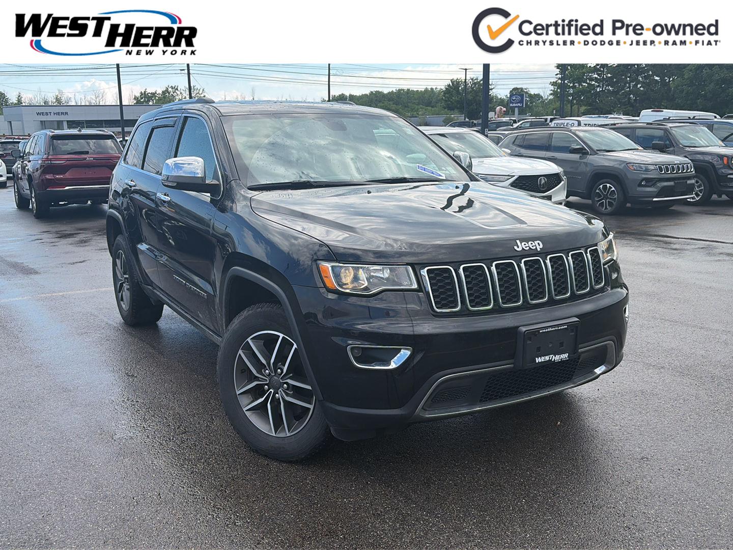 Diamond Black Crystal Pearlcoat 2021 Jeep Grand Cherokee SUV / Crossover Four-Wheel Drive 8-Speed Automatic