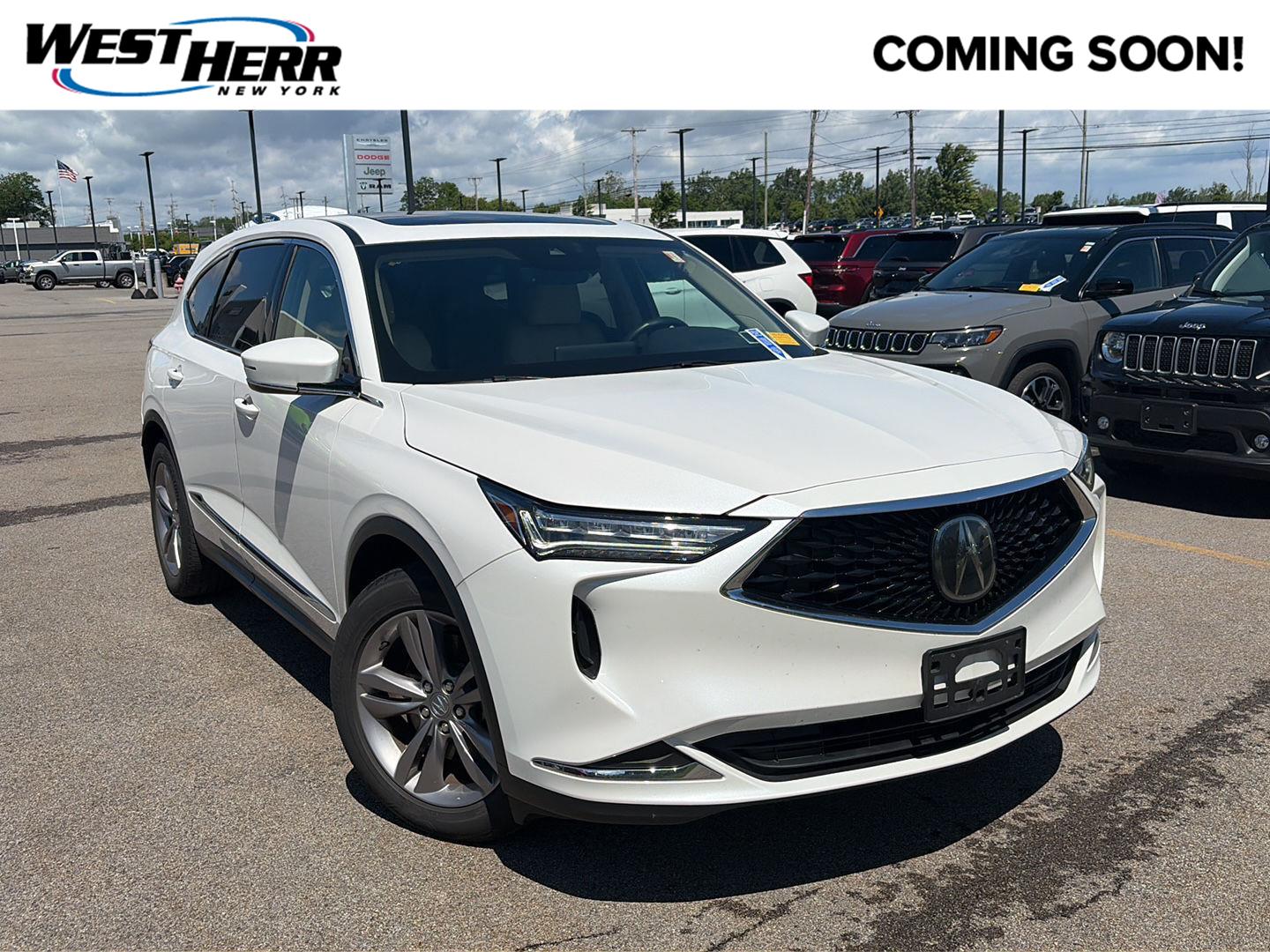 Platinum White Pearl 2024 Acura MDX SUV / Crossover All-Wheel Drive Automatic