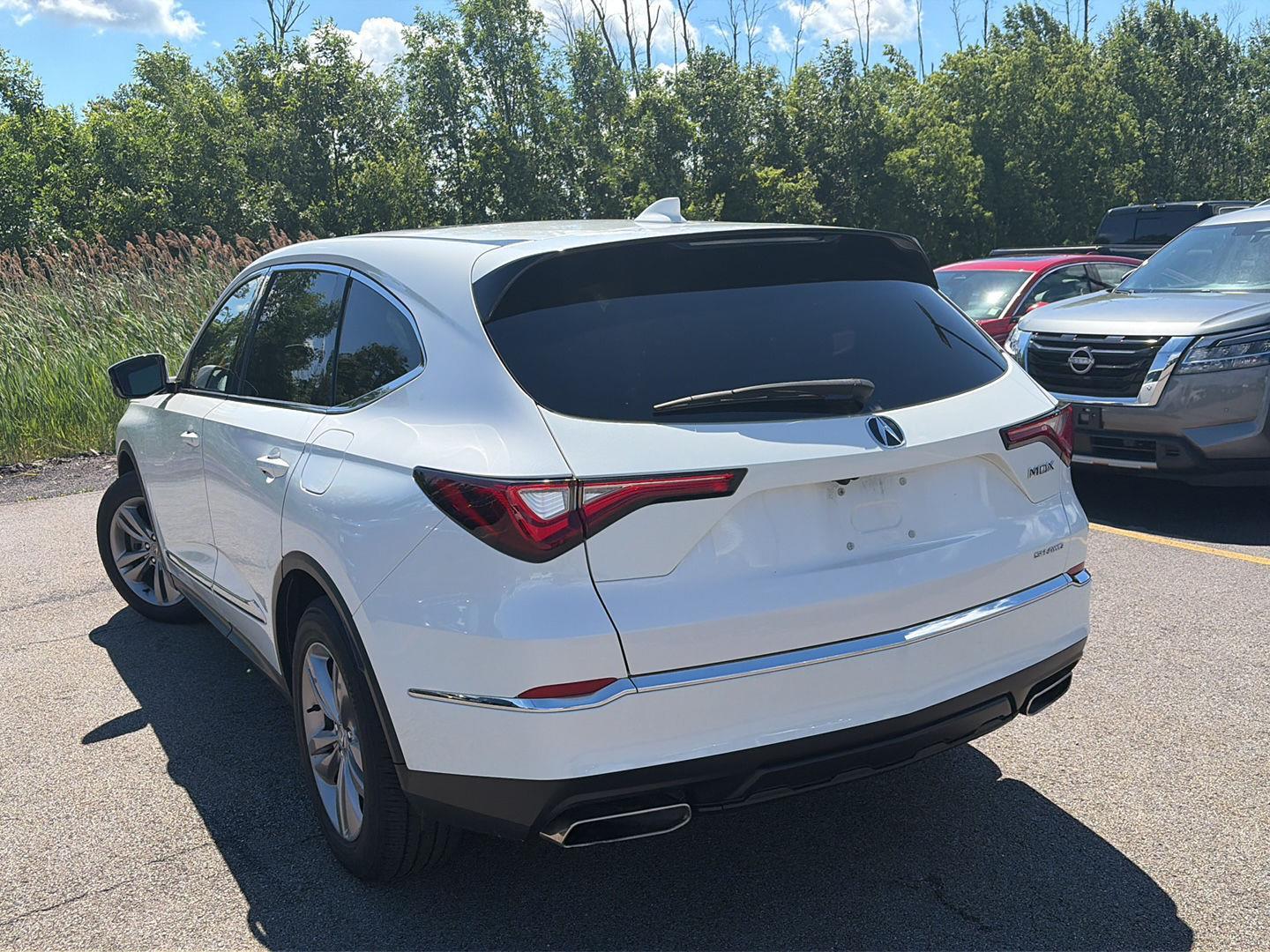 Used 2024 Platinum White Pearl Acura SH-AWD image 4