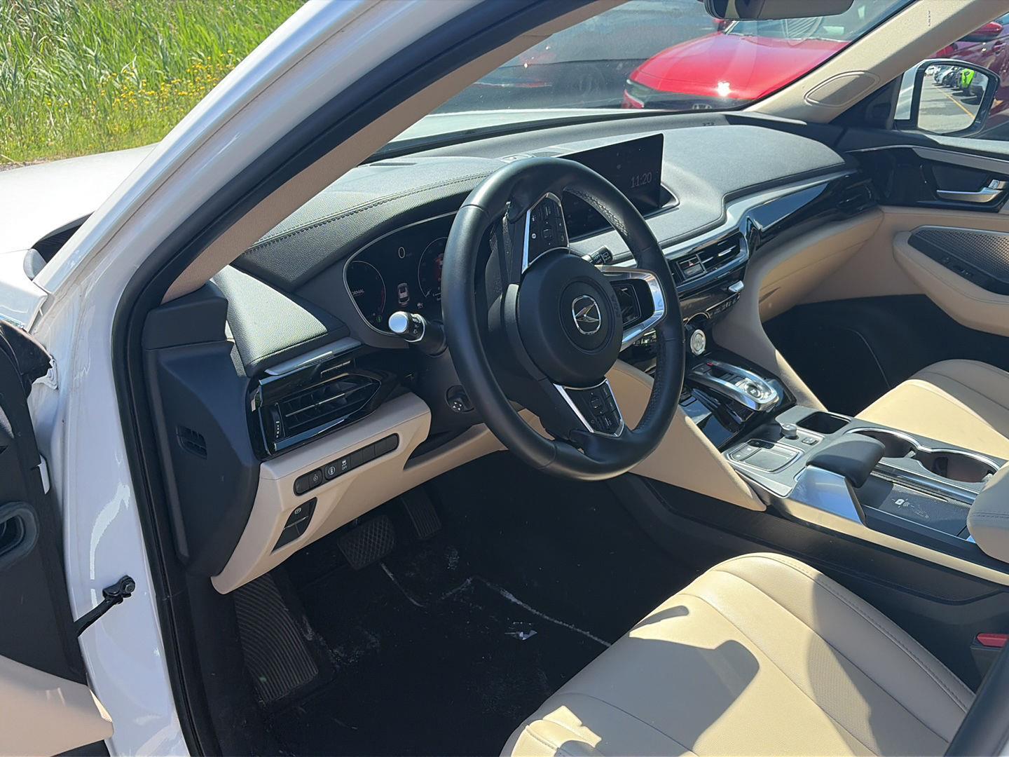 Used 2024 Platinum White Pearl Acura SH-AWD image 7