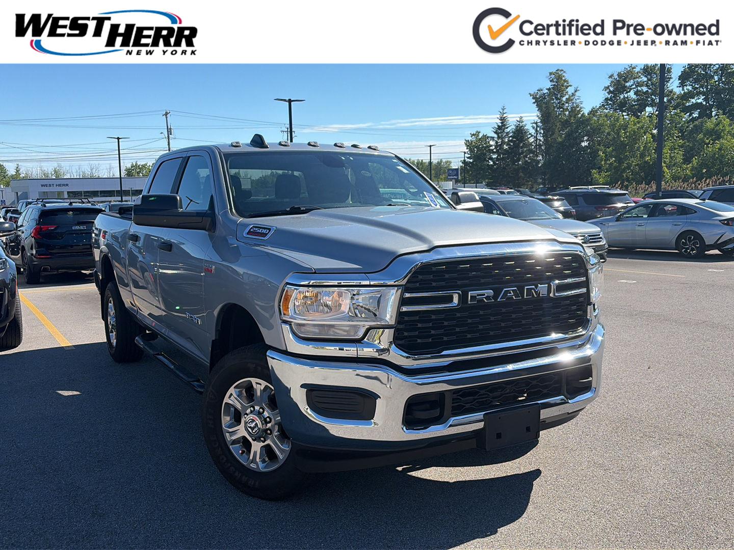 Billet Silver Metallic Clearcoat 2022 RAM 2500 Pickup Truck Four-Wheel Drive 8-Speed Automatic