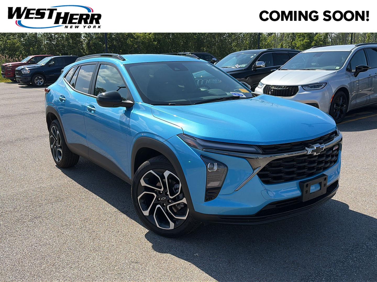 Marina Blue Metallic 2025 Chevrolet Trax SUV / Crossover Front-Wheel Drive 6-Speed Automatic