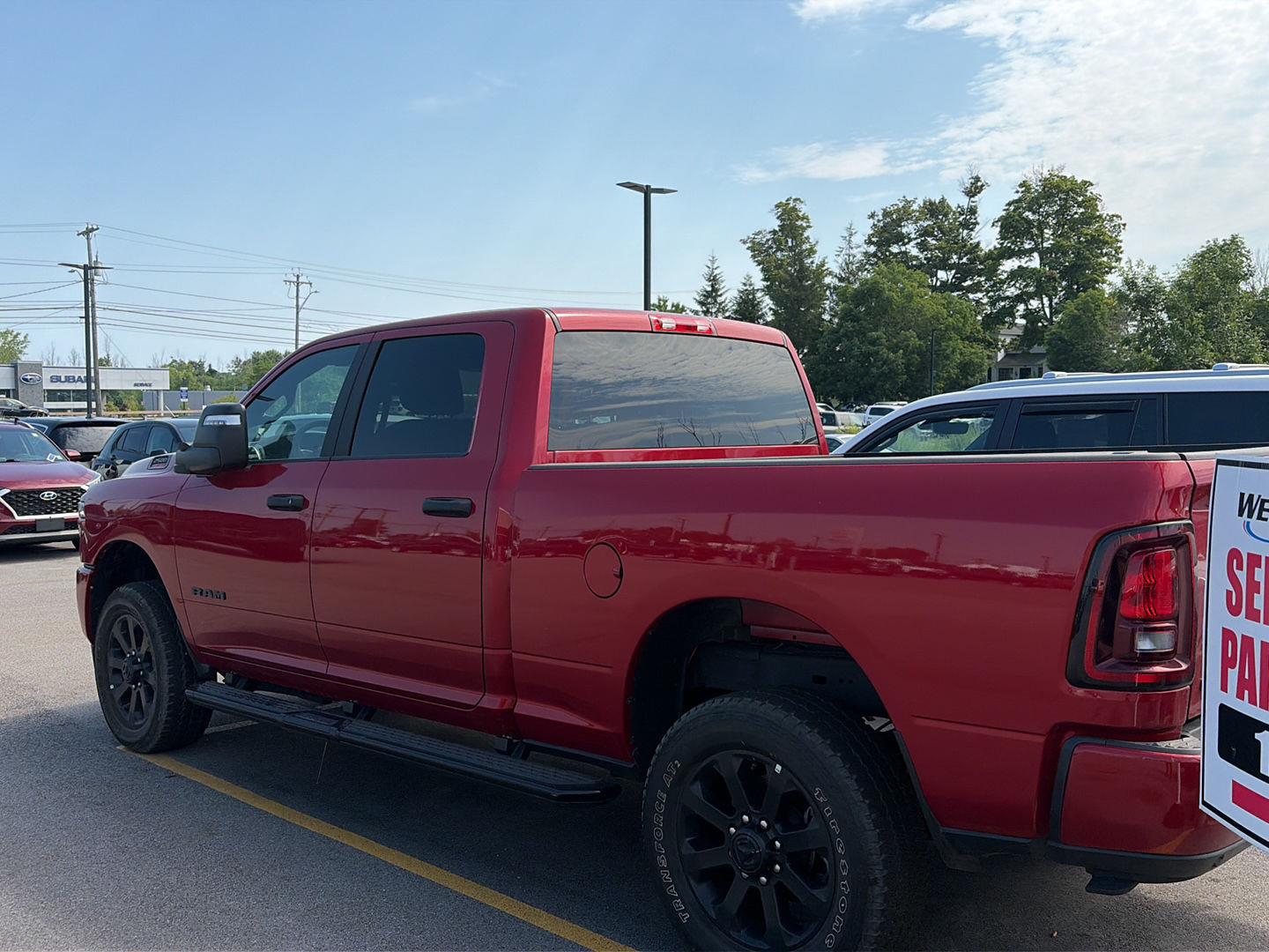 Used 2026 Molten Red Pearlcoat Ram Big Horn image 4