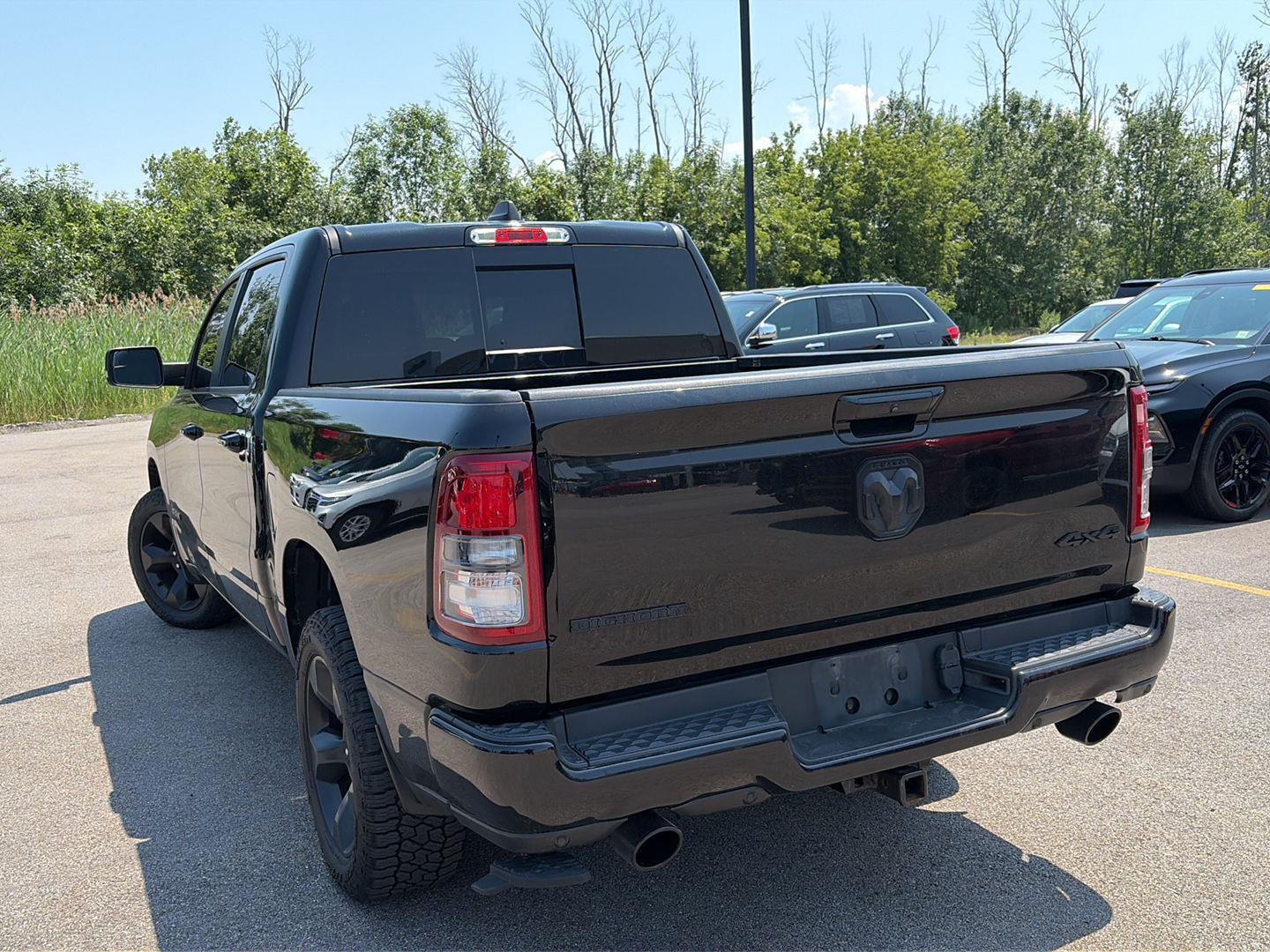 Used 2019 Diamond Black Crystal Pearlcoat Ram Big Horn/Lone Star image 3