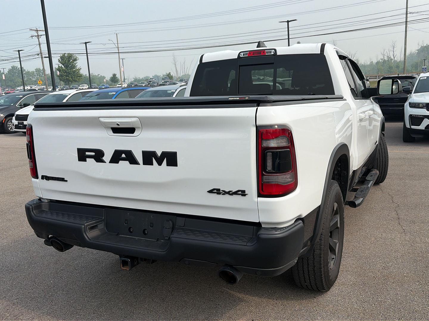 Used 2020 Bright White Clearcoat Ram Rebel image 2