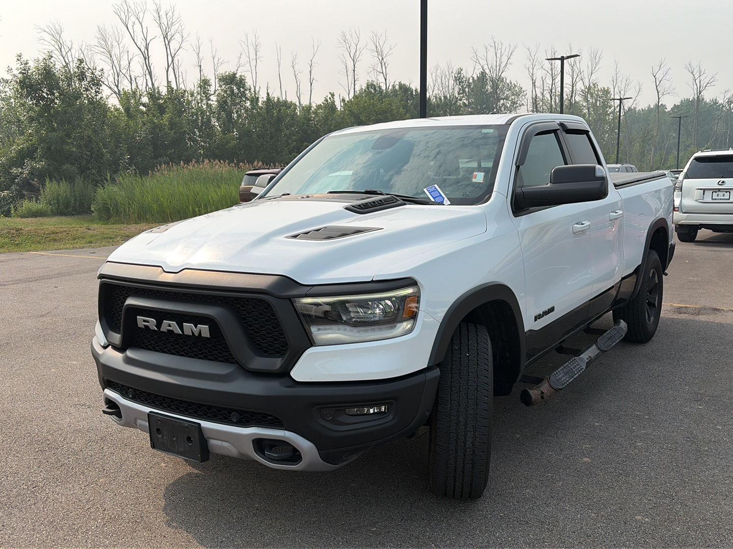 Used 2020 Bright White Clearcoat Ram Rebel image 4