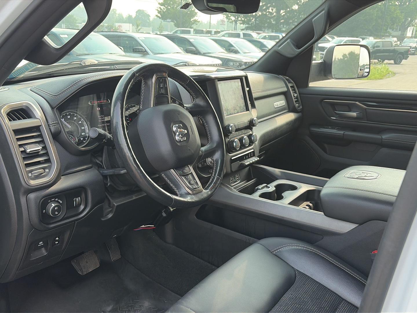 Used 2020 Bright White Clearcoat Ram Rebel image 6
