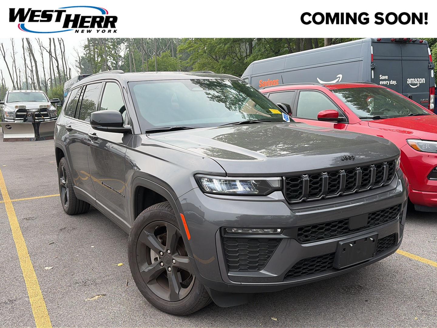 Baltic Gray Metallic Clearcoat 2026 Jeep Grand Cherokee L SUV / Crossover Four-Wheel Drive 8-Speed Automatic