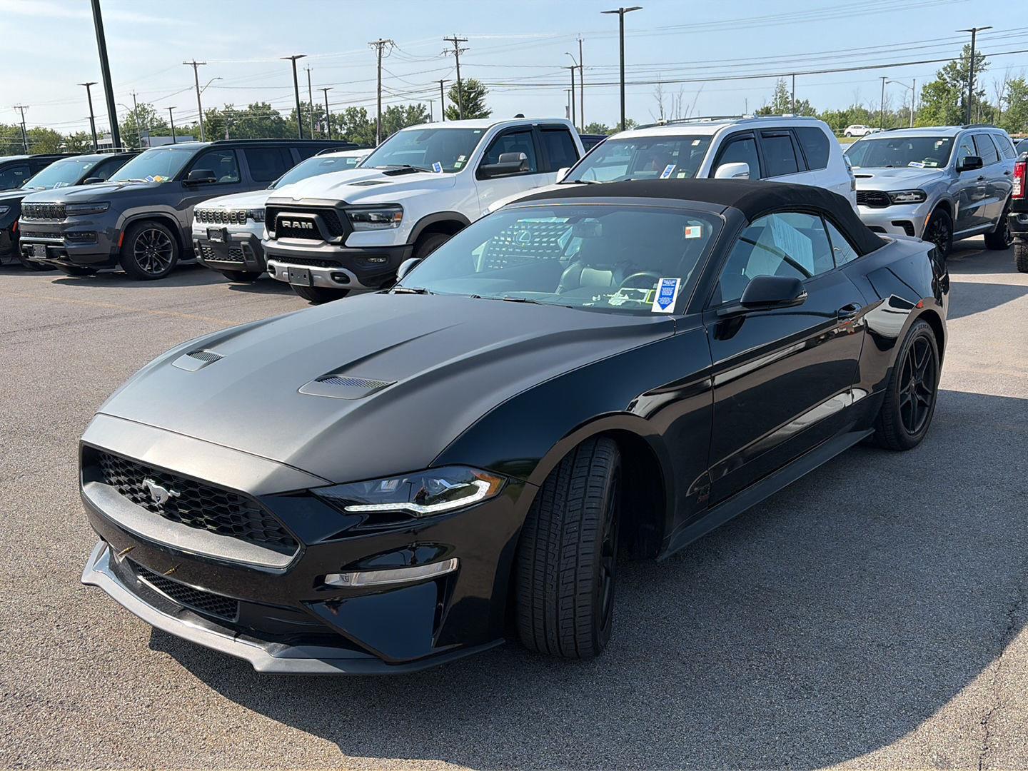 Used 2020 Shadow Black Ford EcoBoost Premium image 4