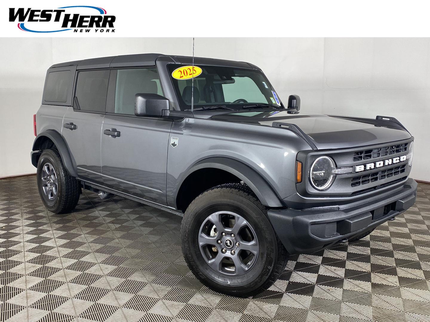 Carbonized Gray 2025 Ford Bronco SUV / Crossover Four-Wheel Drive Automatic