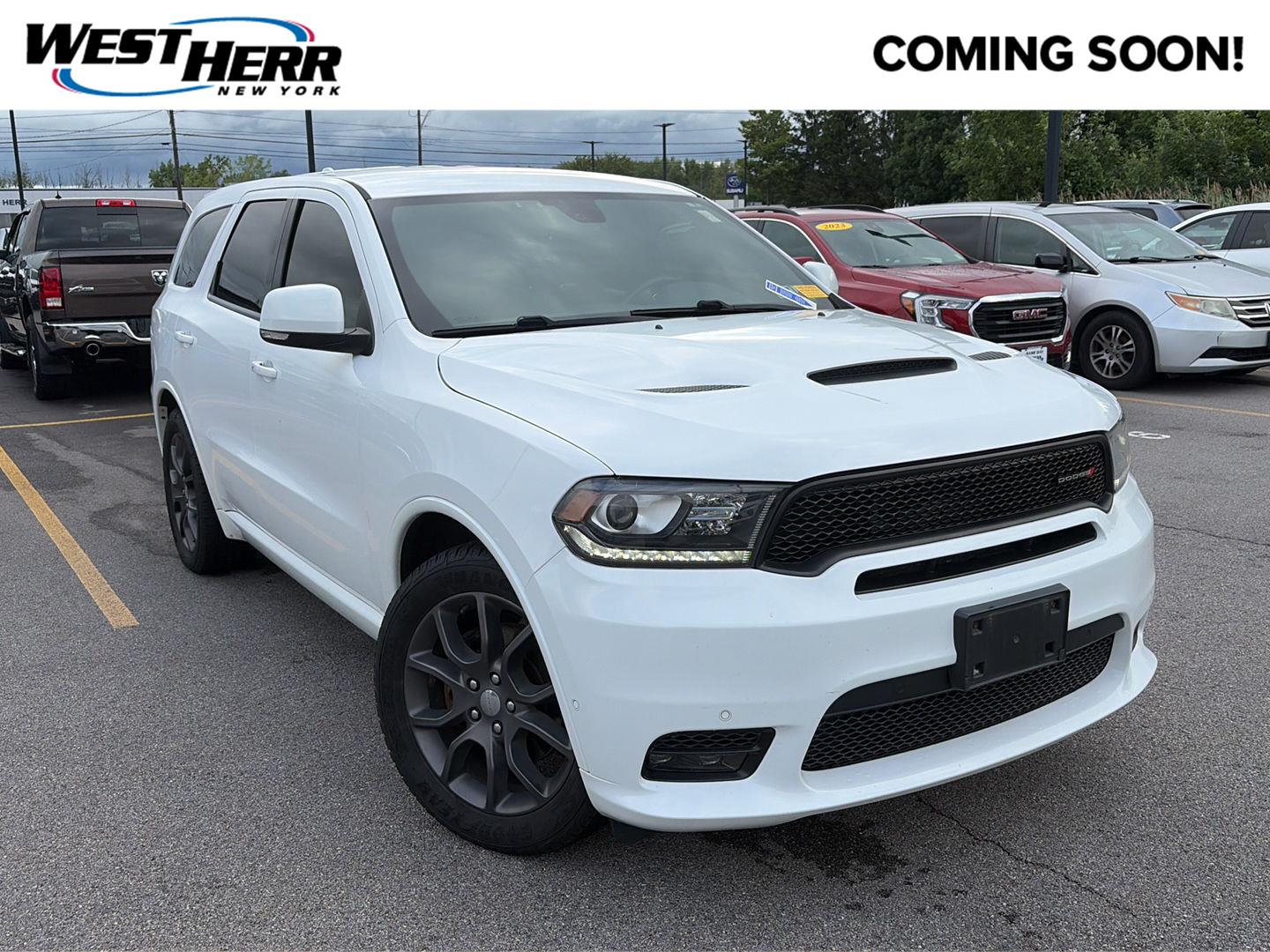 White Knuckle Clearcoat 2018 Dodge Durango SUV / Crossover All-Wheel Drive 8-Speed Automatic