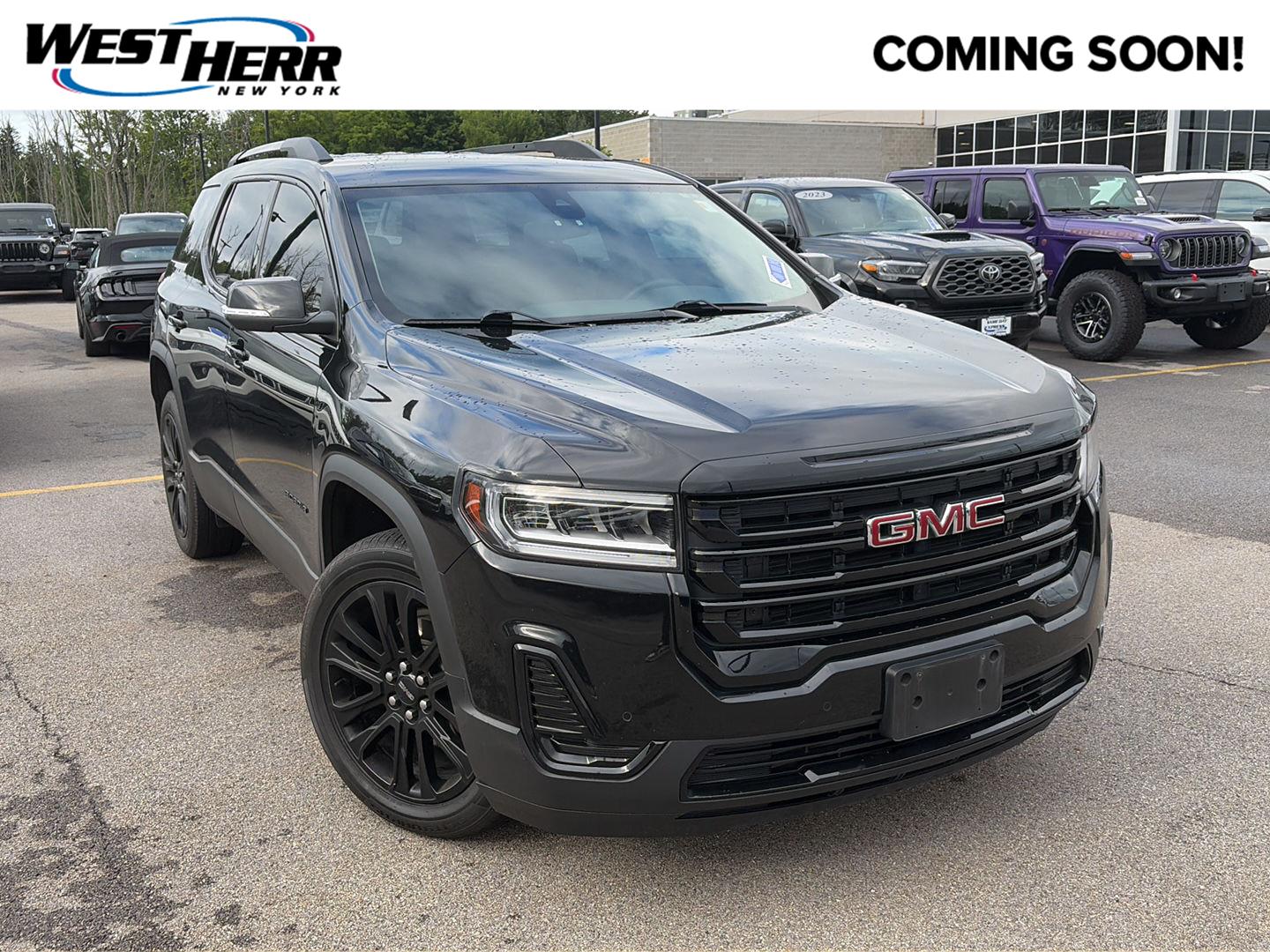 Black (Ebony Twilight Metallic) 2022 GMC Acadia SUV / Crossover Four-Wheel Drive 9-Speed Automatic