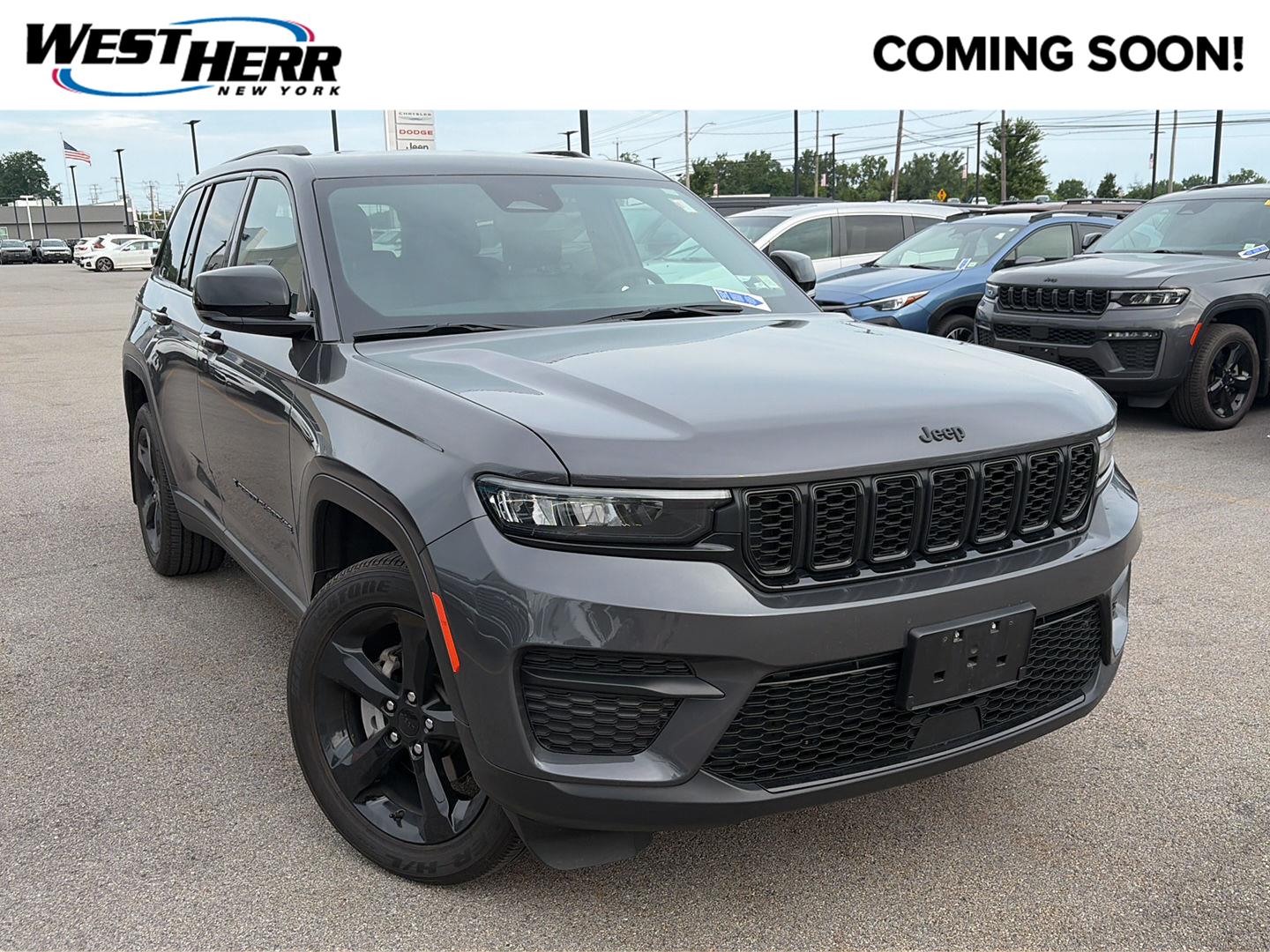 Baltic Gray Metallic Clearcoat 2024 Jeep Grand Cherokee SUV / Crossover Four-Wheel Drive 8-Speed Automatic