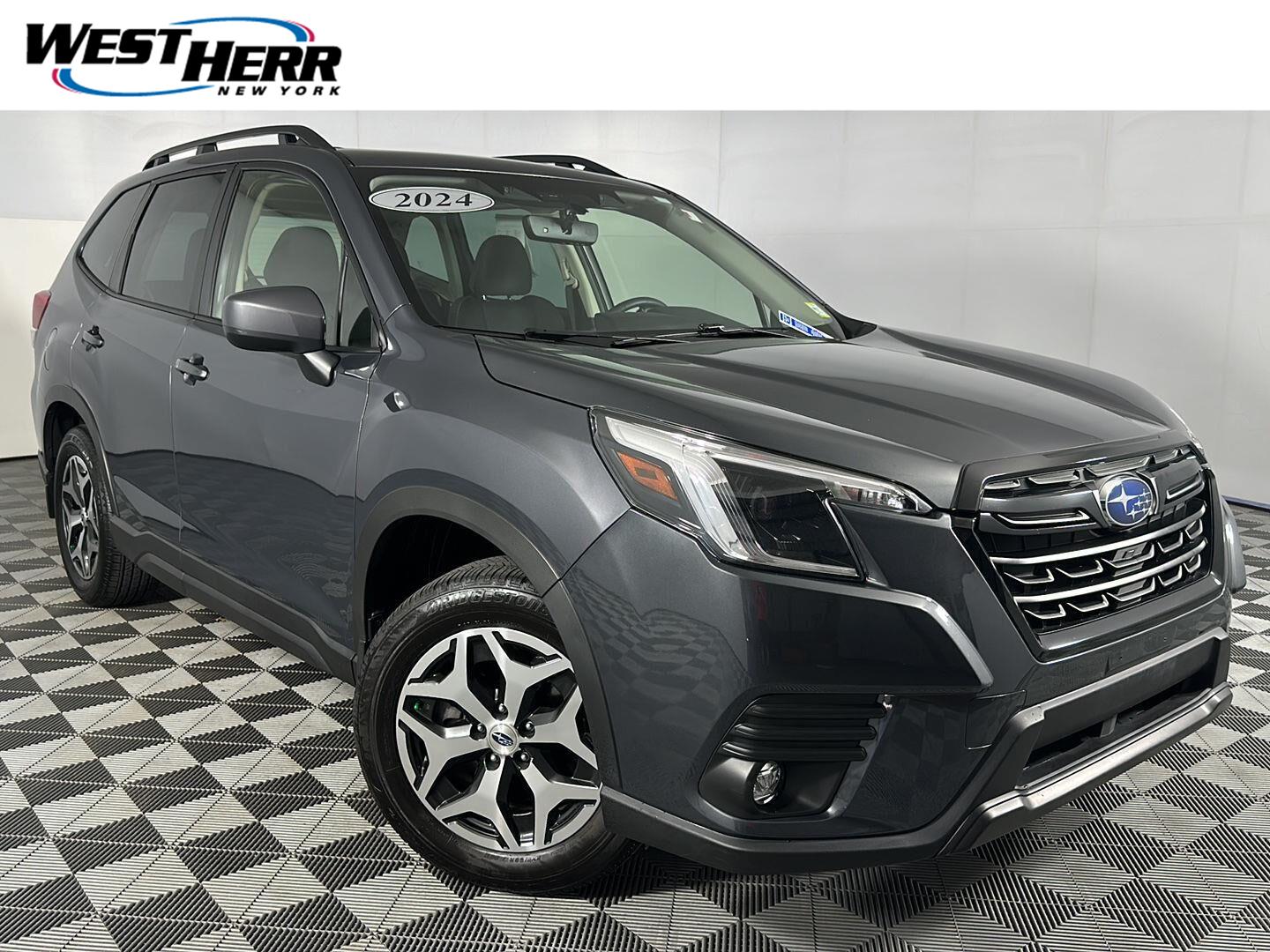 Magnetite Gray Metallic 2024 Subaru Forester SUV / Crossover All-Wheel Drive Continuously Variable Transmission