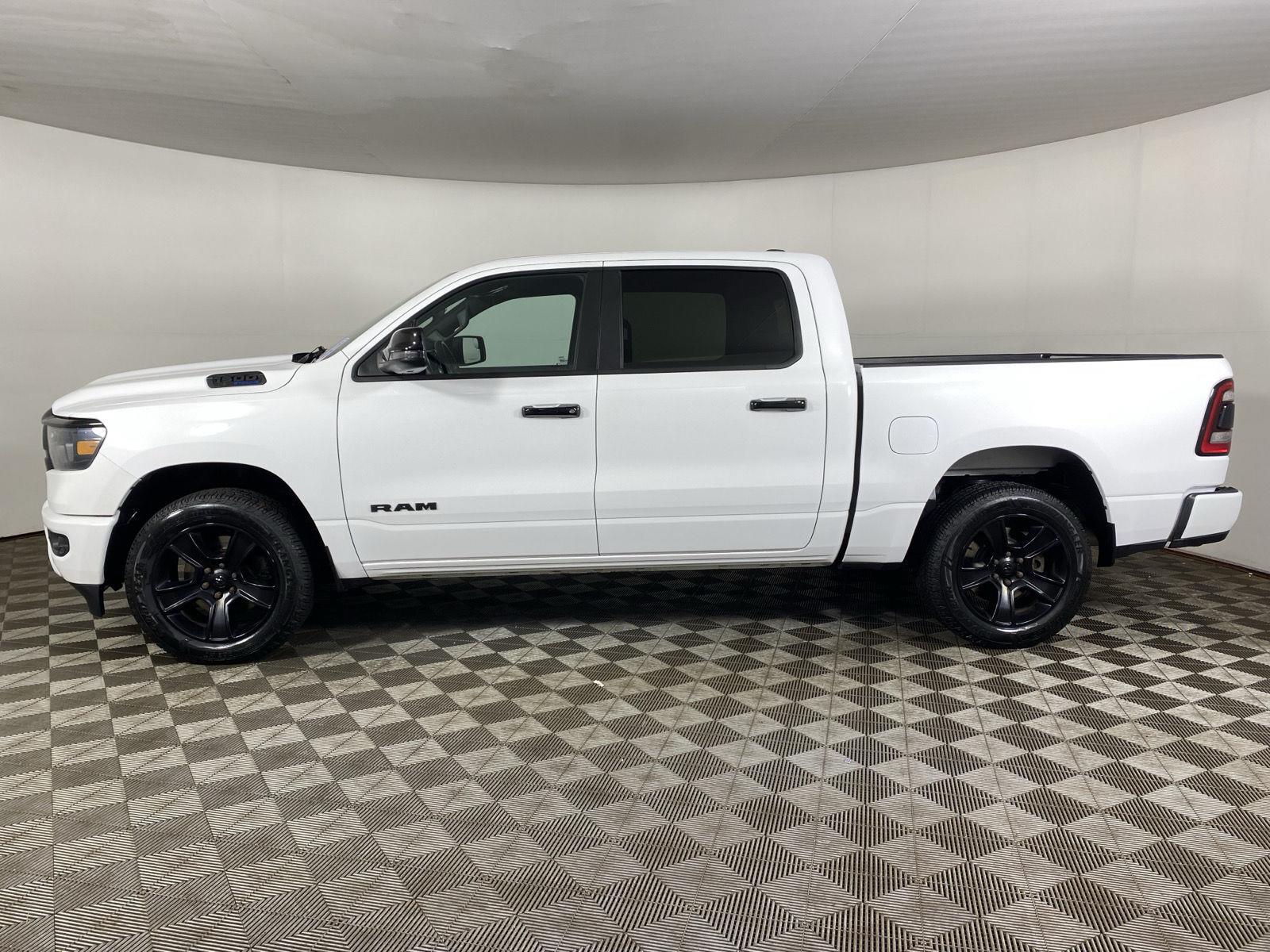 Used 2023 Bright White Clearcoat Ram Big Horn image 4