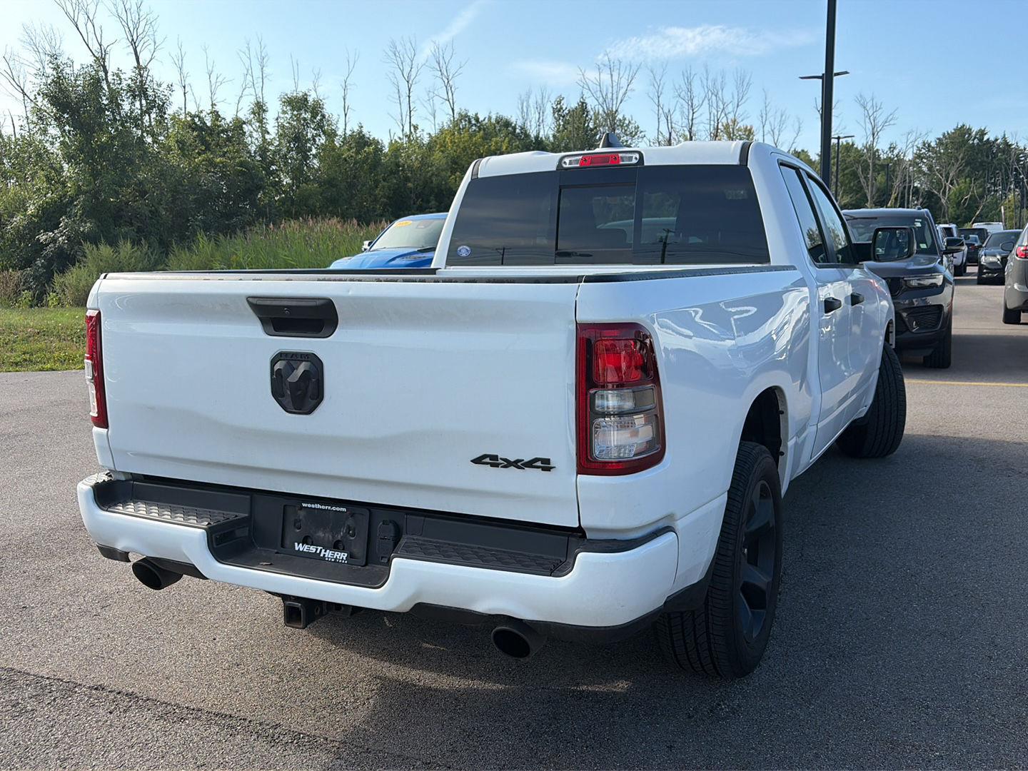 Certified Used 2024 Bright White Clearcoat Ram Tradesman image 2