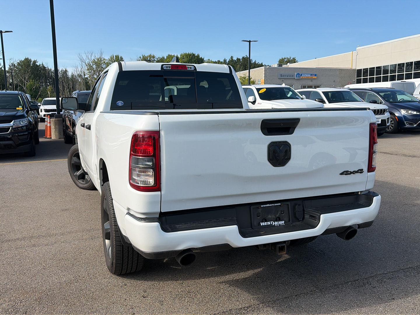 Certified Used 2024 Bright White Clearcoat Ram Tradesman image 3
