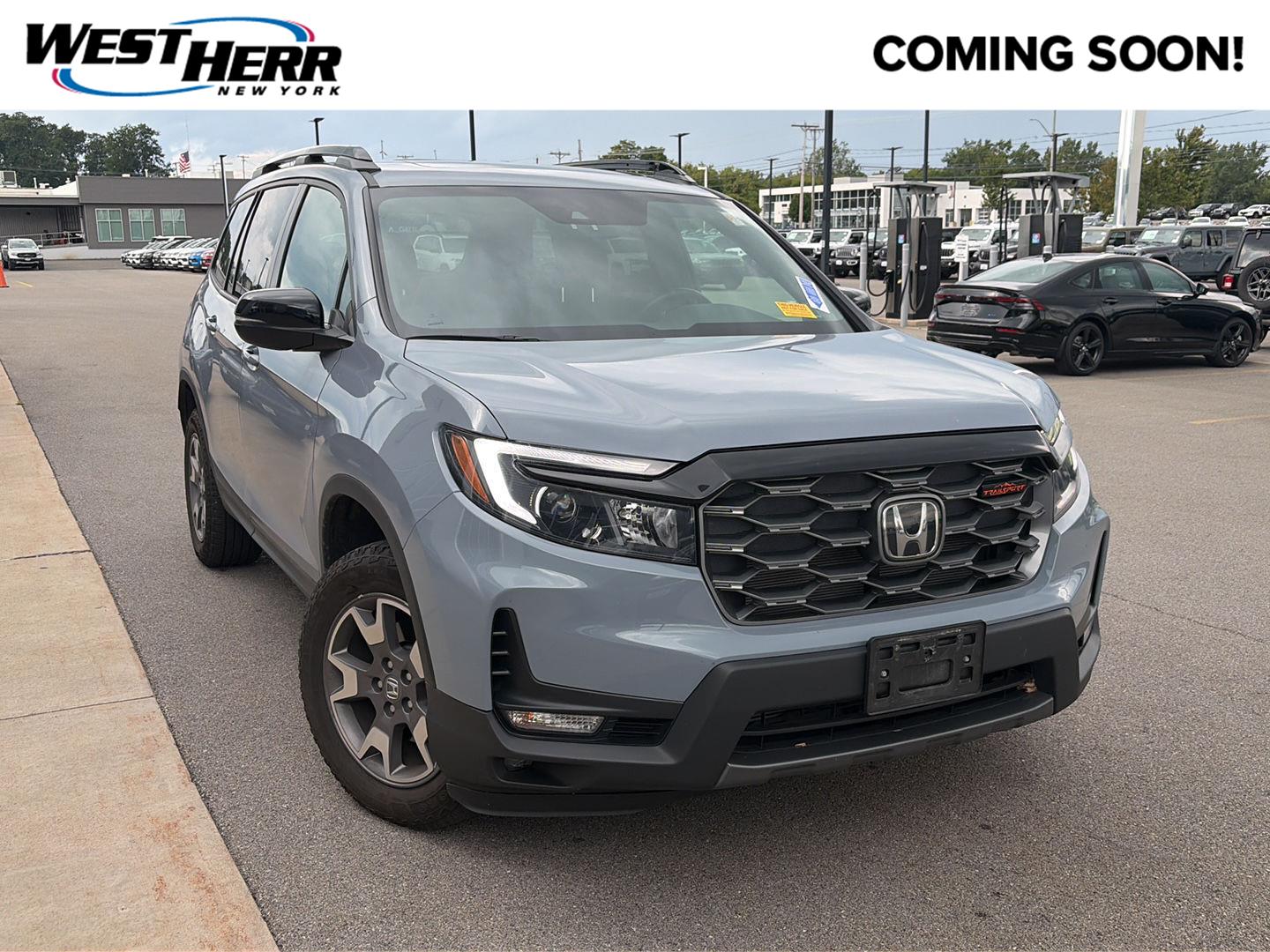 Sonic Gray Pearl 2023 Honda Passport SUV / Crossover All-Wheel Drive Automatic
