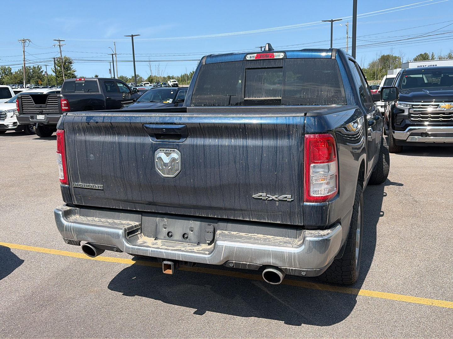 Certified Used 2022 Patriot Blue Pearlcoat Ram Big Horn image 2
