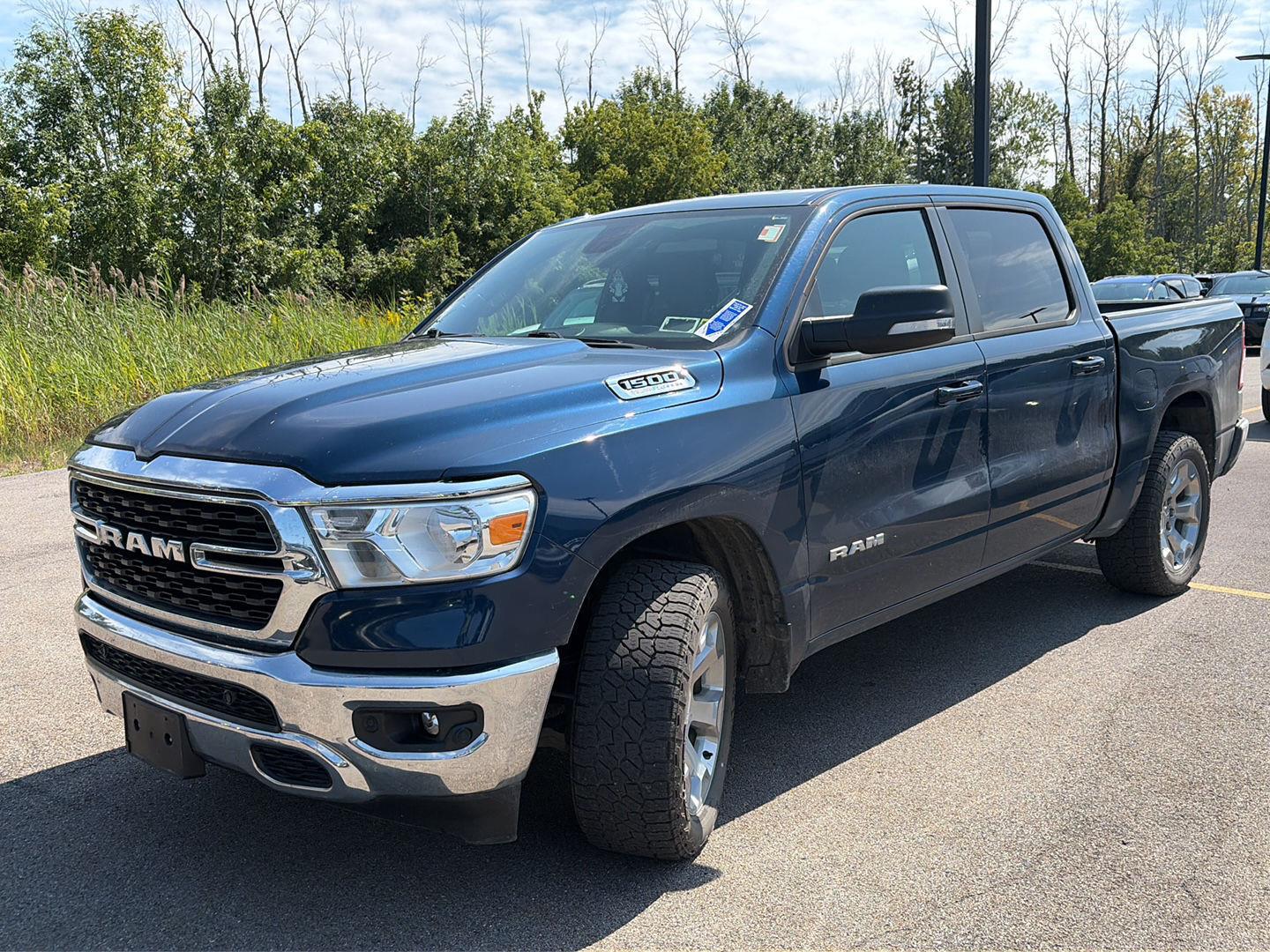 Certified Used 2022 Patriot Blue Pearlcoat Ram Big Horn image 4