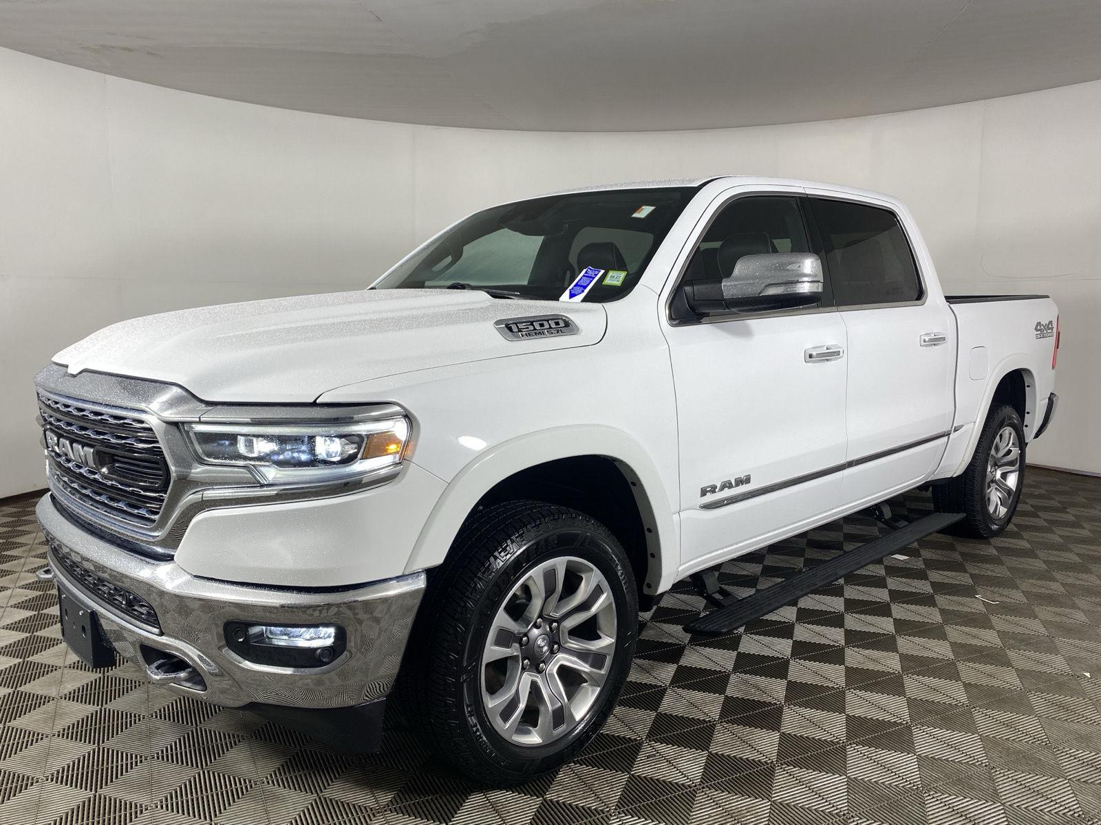 Certified Used 2022 Bright White Ram Limited image 3