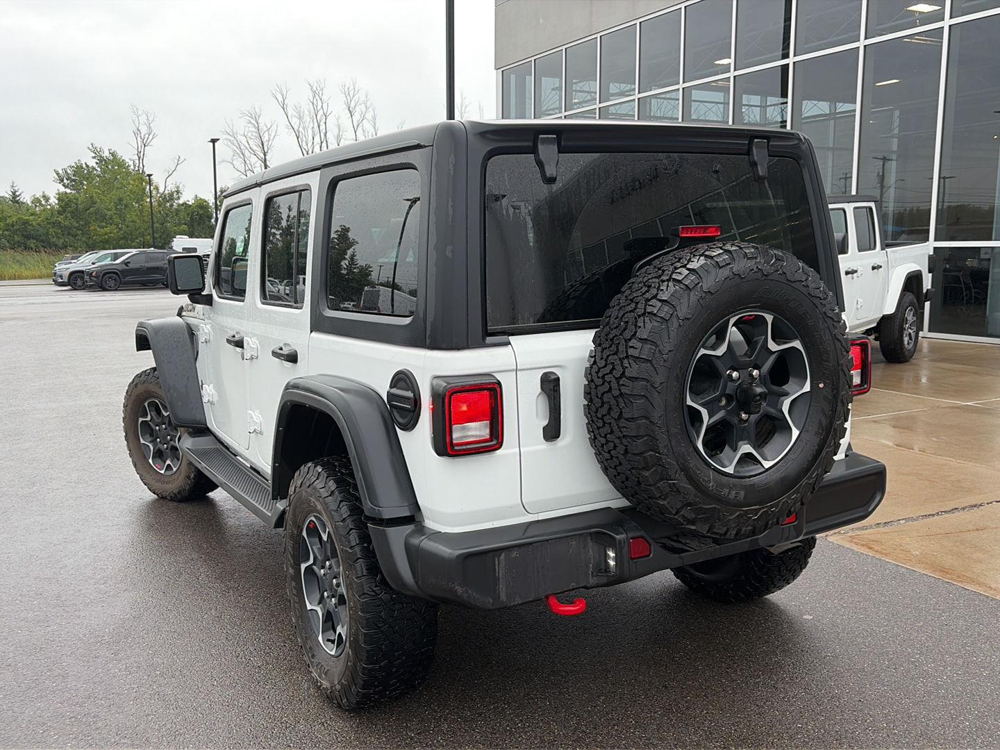 Certified Used 2023 Bright White Clearcoat Jeep Rubicon image 3