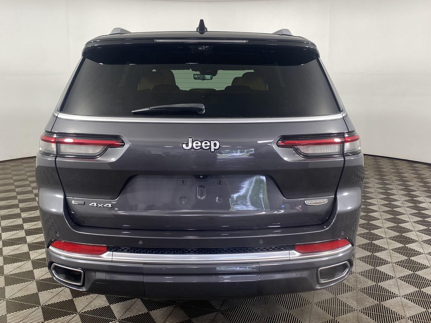 Used 2021 Baltic Gray Metallic Clearcoat Jeep Summit Reserve image 8