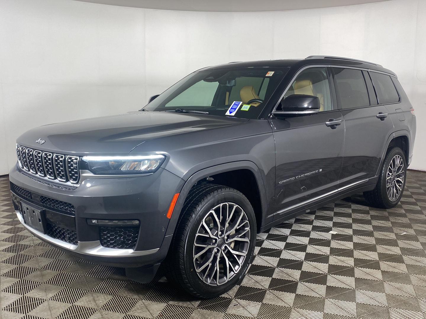 Used 2021 Baltic Gray Metallic Clearcoat Jeep Summit Reserve image 2
