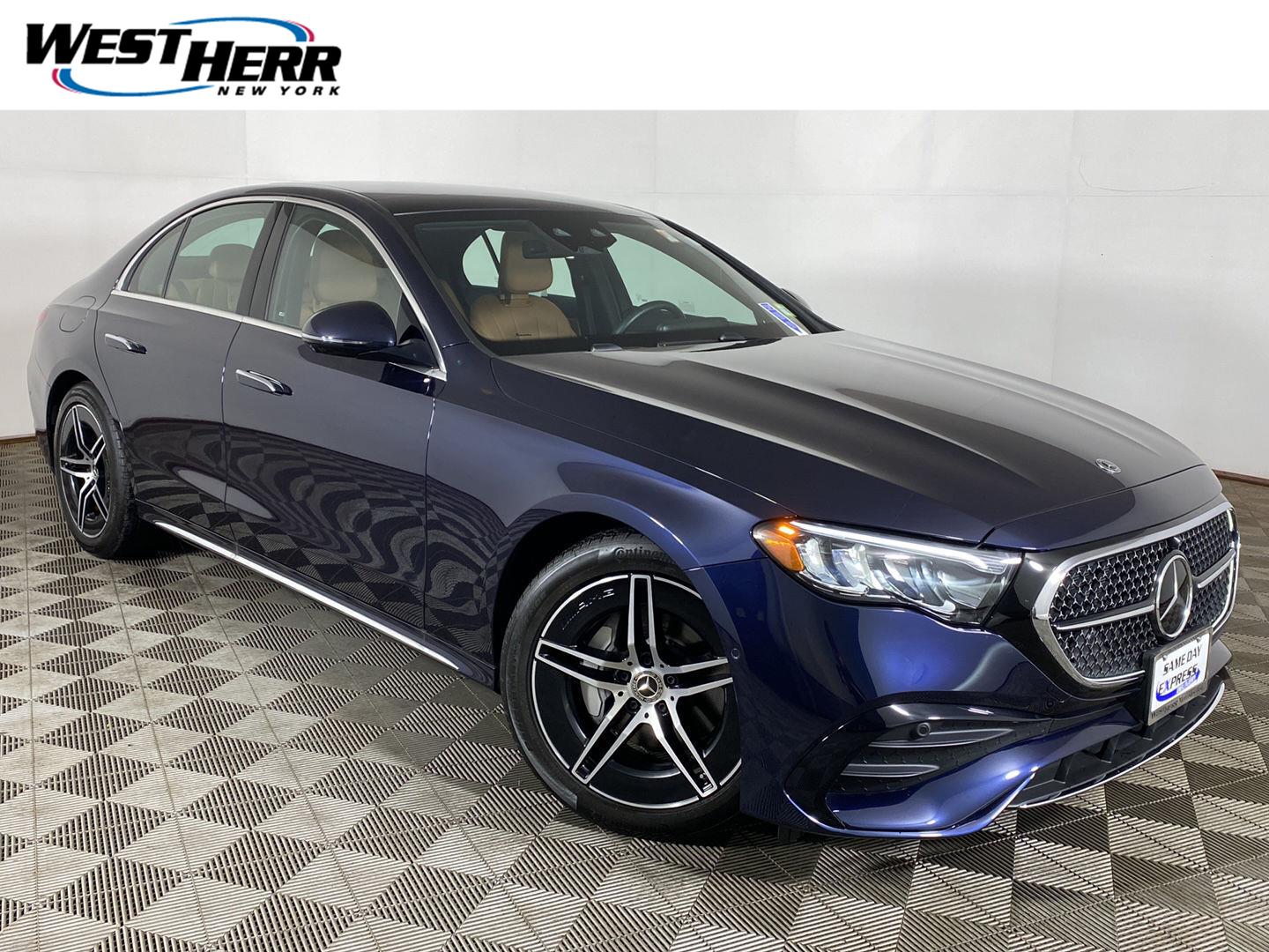Nautical Blue Metallic 2026 Mercedes-Benz E-Class Sedan All-Wheel Drive Automatic