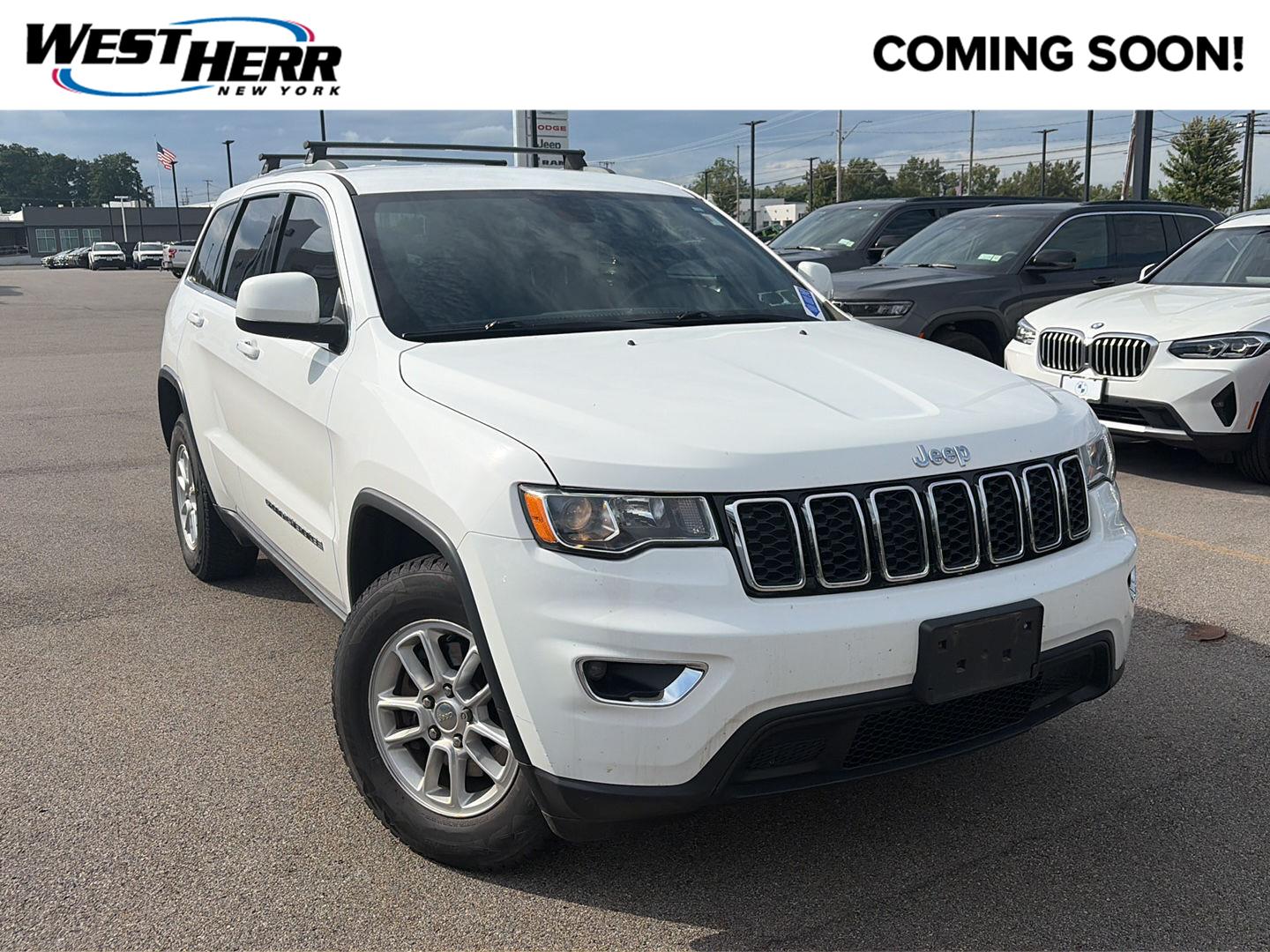 Bright White Clearcoat 2019 Jeep Grand Cherokee SUV / Crossover Four-Wheel Drive 8-Speed Automatic