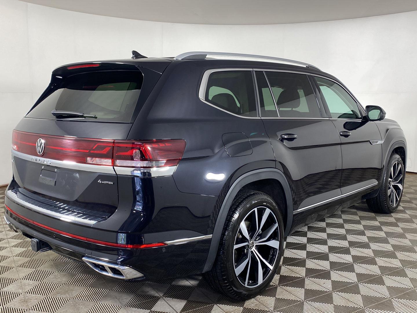 Used 2024 Deep Black Pearl Volkswagen 2.0T SEL Premium R-Line image 3