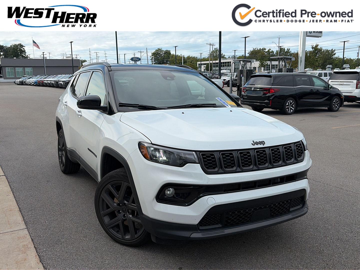 Bright White Clearcoat 2026 Jeep Compass SUV / Crossover Four-Wheel Drive 8-Speed Automatic