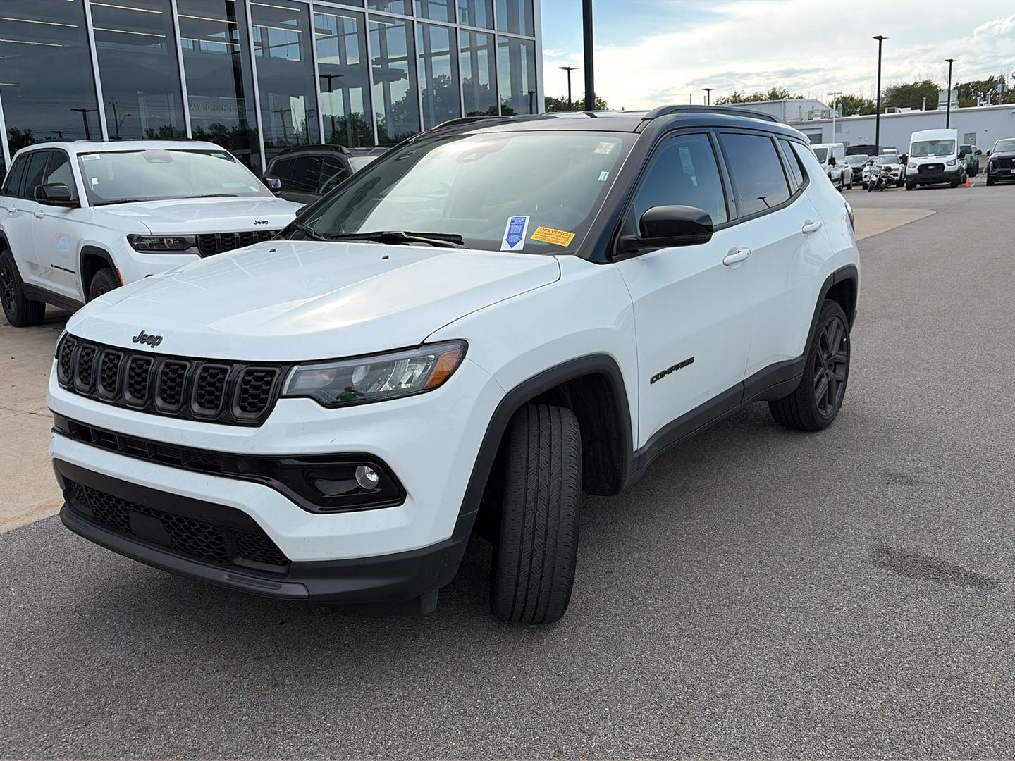 Certified Used 2026 Bright White Clearcoat Jeep Limited Altitude image 4