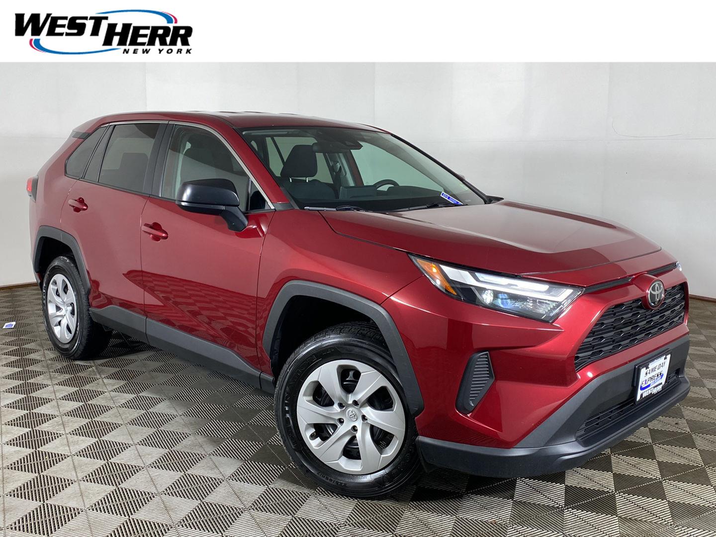 Red (Ruby Flare Pearl) 2024 Toyota RAV4 SUV / Crossover All-Wheel Drive Automatic