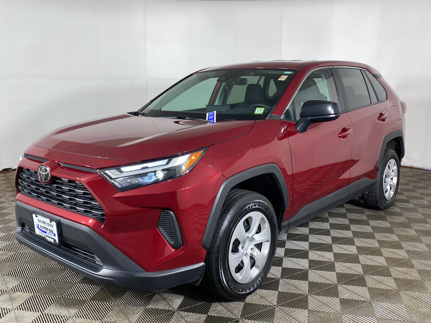 Used 2024 Ruby Flare Pearl Toyota LE image 2