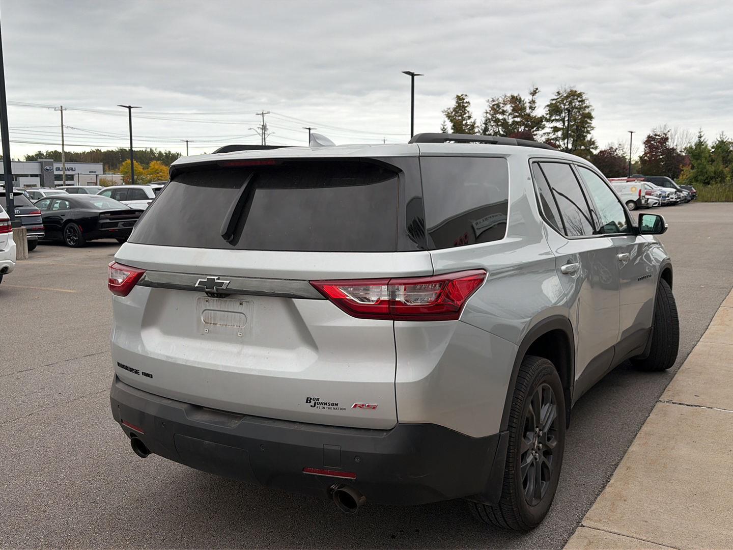 Used 2021 Silver Ice Metallic Chevrolet RS image 2