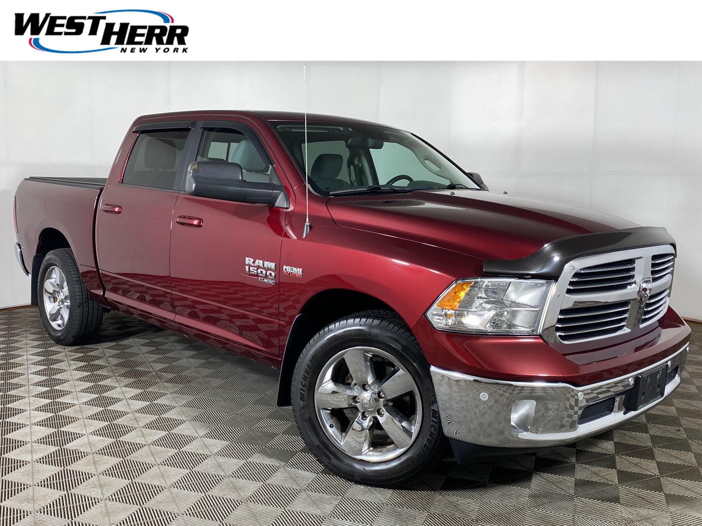 Delmonico Red Pearlcoat 2019 RAM 1500 Pickup Truck Four-Wheel Drive 8-Speed Automatic