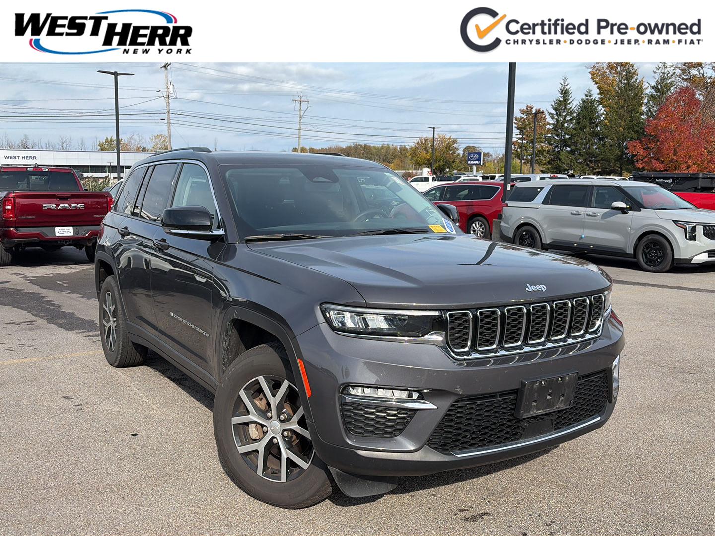 Baltic Gray Metallic Clearcoat 2023 Jeep Grand Cherokee SUV / Crossover Four-Wheel Drive 8-Speed Automatic