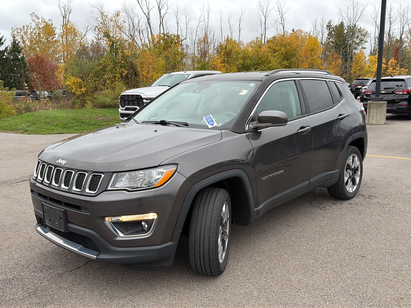 Certified Used 2021 Granite Crystal Metallic Clearcoat Jeep Limited image 4