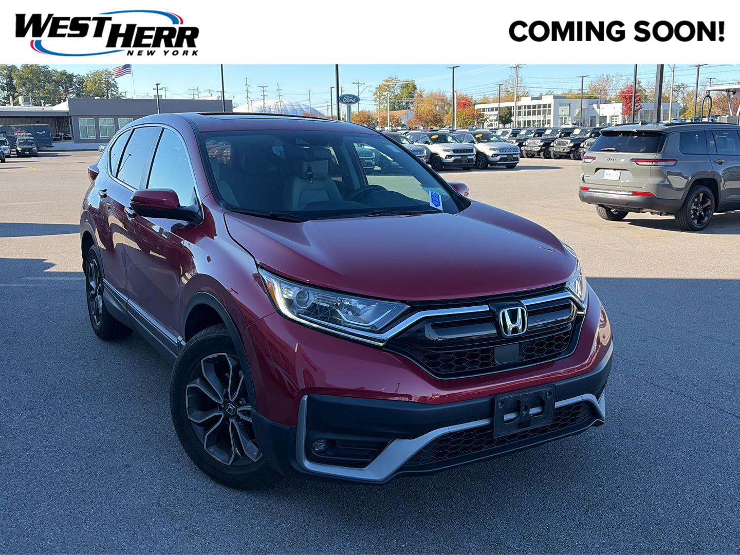 Radiant Red Metallic 2020 Honda CR-V SUV / Crossover All-Wheel Drive Continuously Variable Transmission