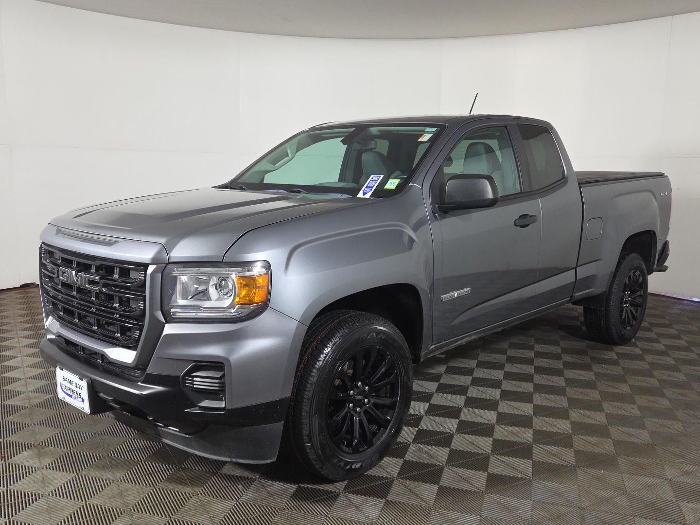 Used 2021 Satin Steel Metallic GMC 4WD Elevation Standard image 2