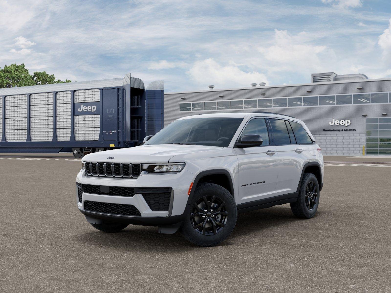 New 2026 Bright White Clear-Coat Exterior Paint Jeep GRAND CHEROKEE LAREDO ALTITUDE image 79