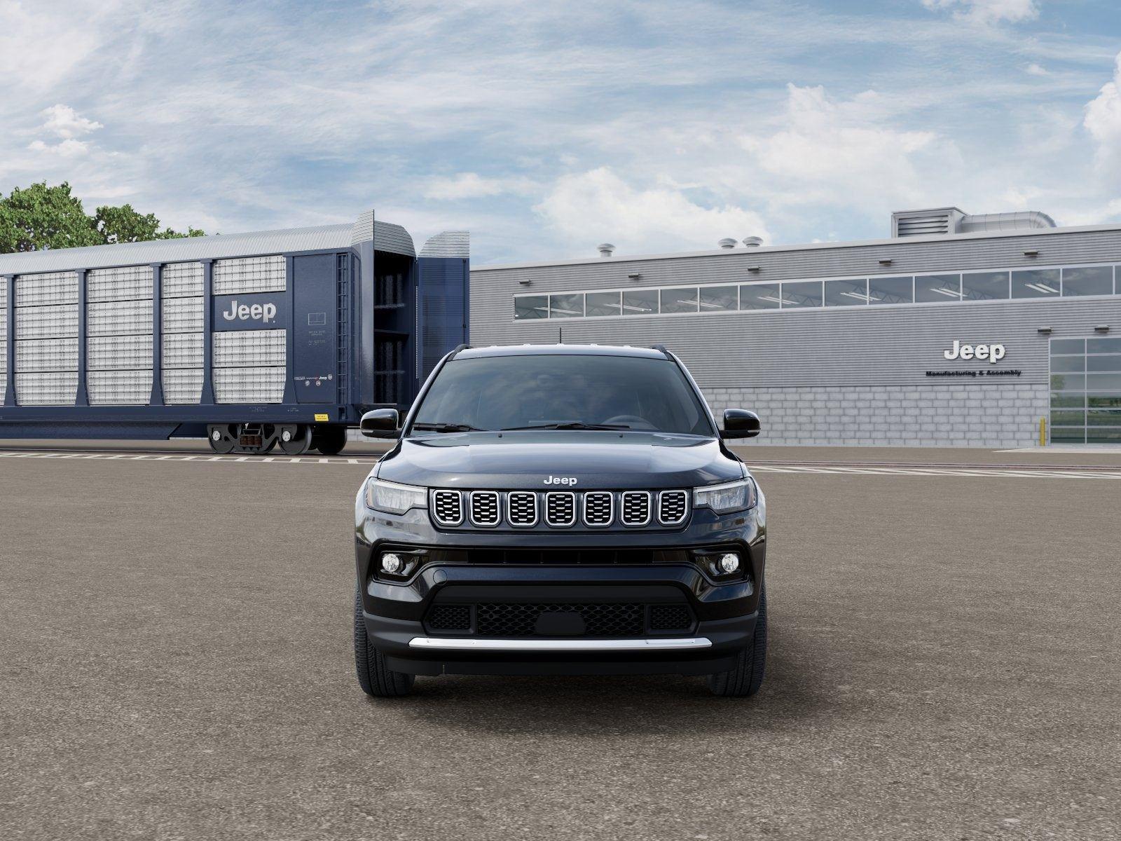 New 2026 Diamond Black Crystal Pearl-Coat Exterior Paint Jeep COMPASS LIMITED 4X4 image 84