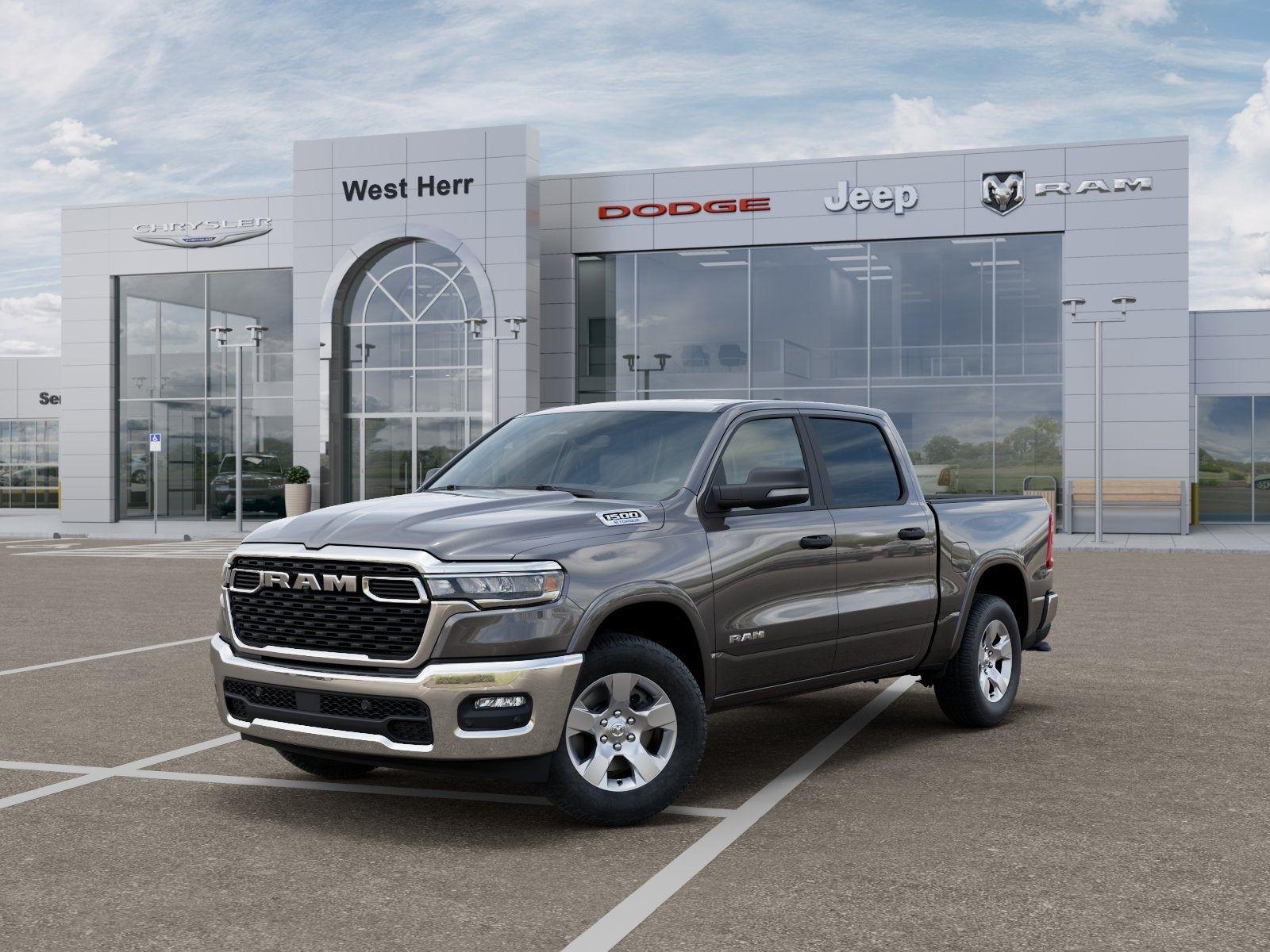 New 2026 Granite Crystal Metallic Clear-Coat Exterior Paint RAM RAM 1500 BIG HORN CREW CAB 4X4 image 79