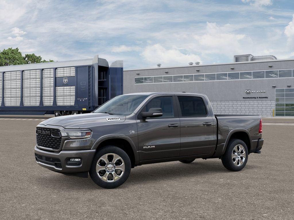 New 2026 Granite Crystal Metallic Clear-Coat Exterior Paint RAM RAM 1500 BIG HORN CREW CAB 4X4 image 2