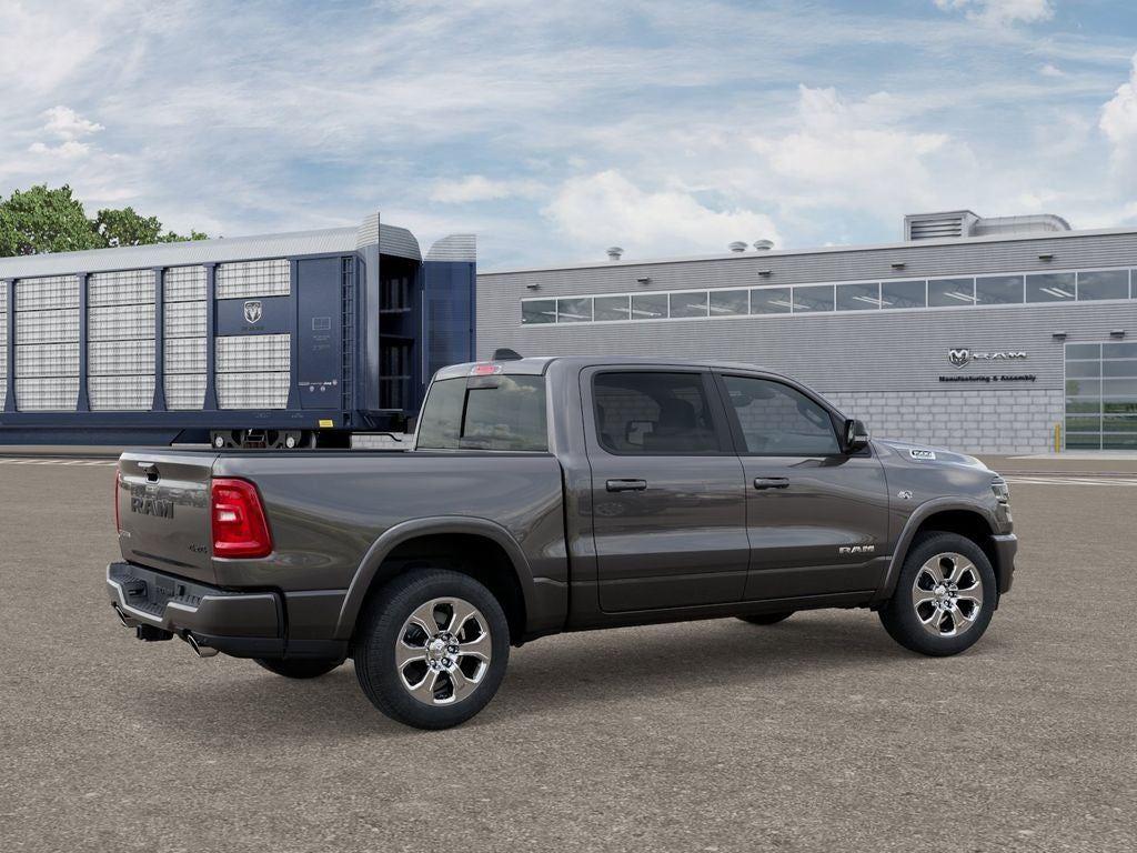 New 2026 Granite Crystal Metallic Clear-Coat Exterior Paint RAM RAM 1500 BIG HORN CREW CAB 4X4 image 4